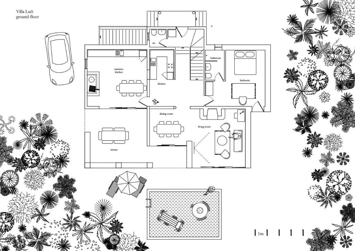 Villa Luci Pučišća Kültér fotó